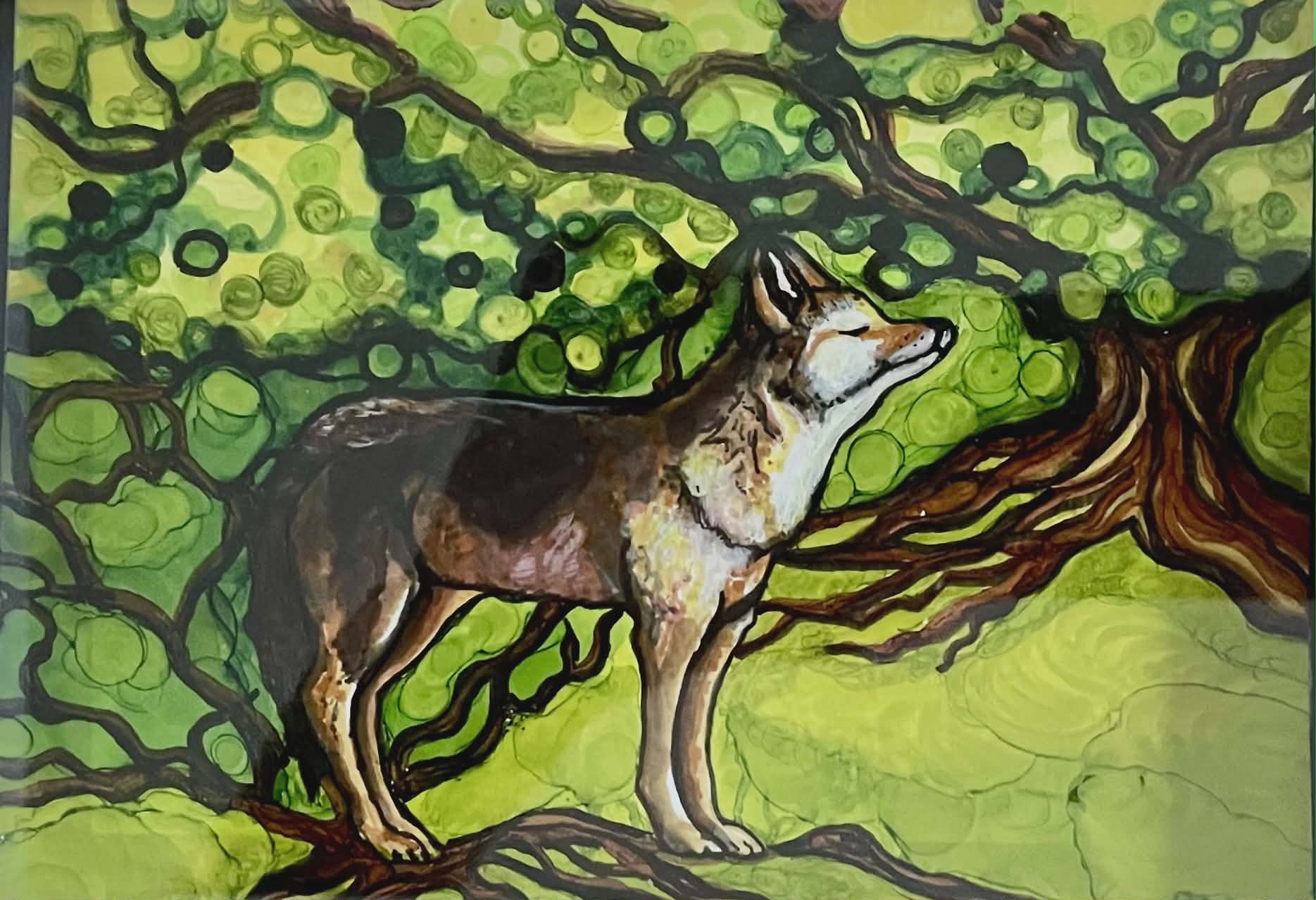 Into the Light Ink work Wendy Brown